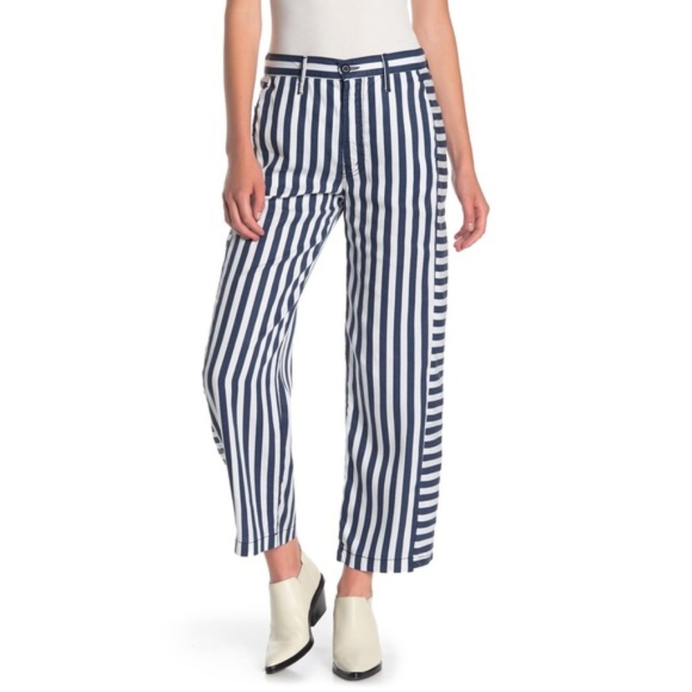 Mother the inset Greaser Jeans Pant Navy Blue Jean - Picture 7 of 12